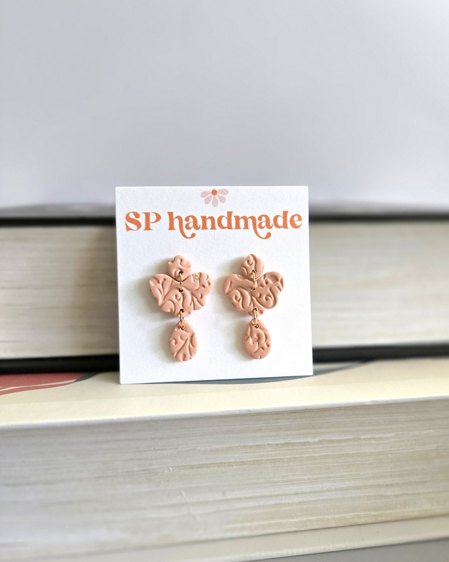 Swirl Dangles | Polymer Clay Earrings