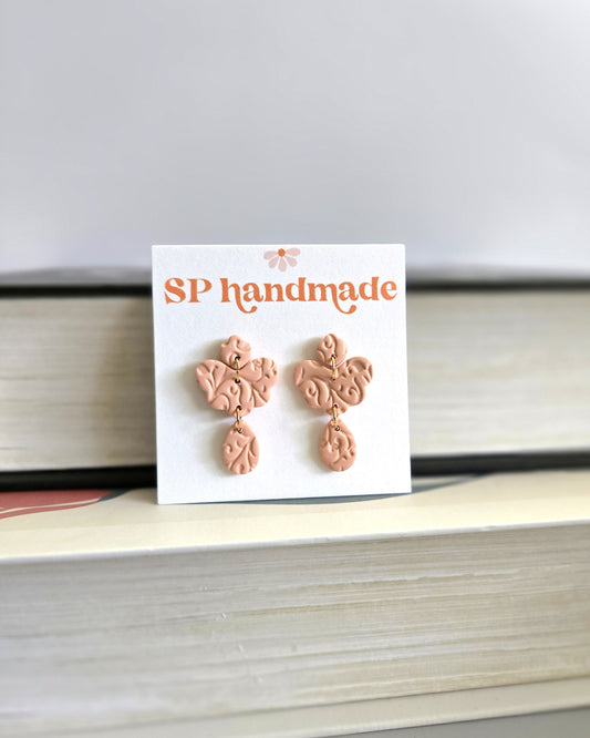 Swirl Dangles | Polymer Clay Earrings