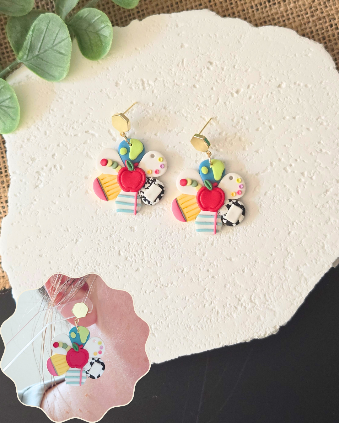 Teacher's Toolbox | Polymer Clay Earrings