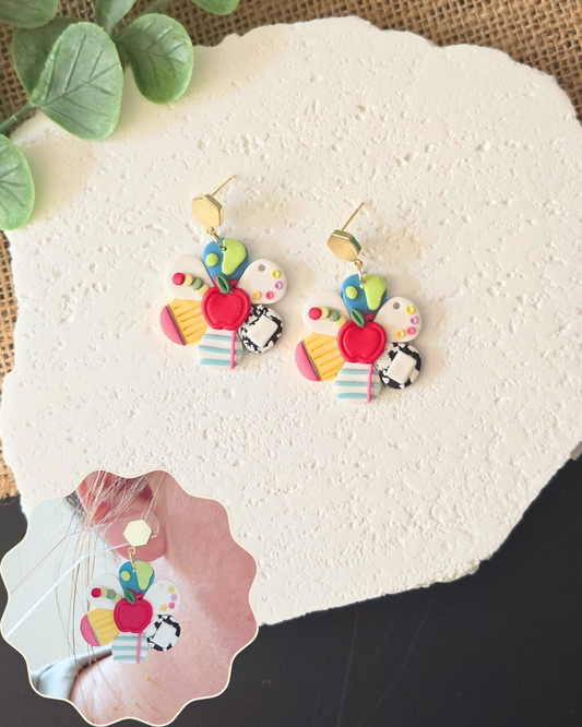 Teacher's Toolbox | Polymer Clay Earrings