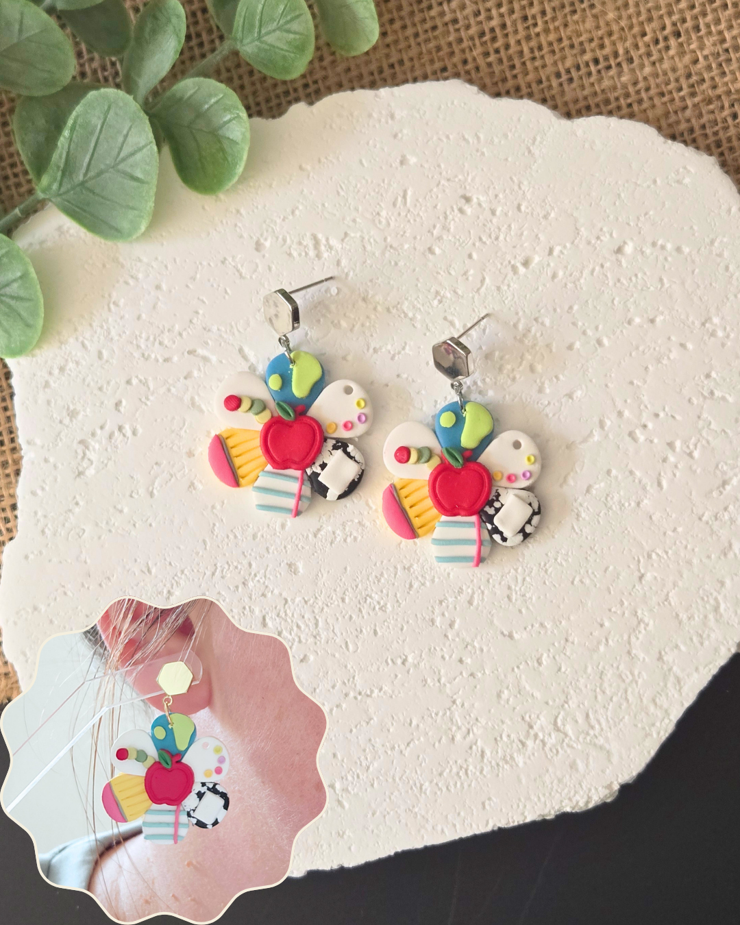 Teacher's Toolbox | Polymer Clay Earrings