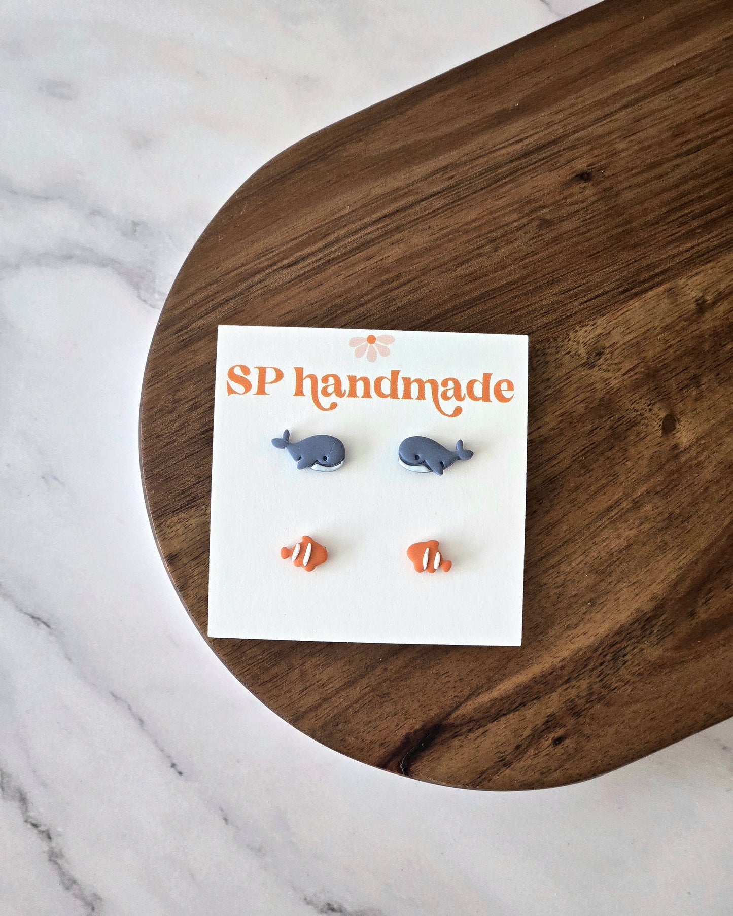 Under the Sea Stud Packs | Polymer Clay Earrings