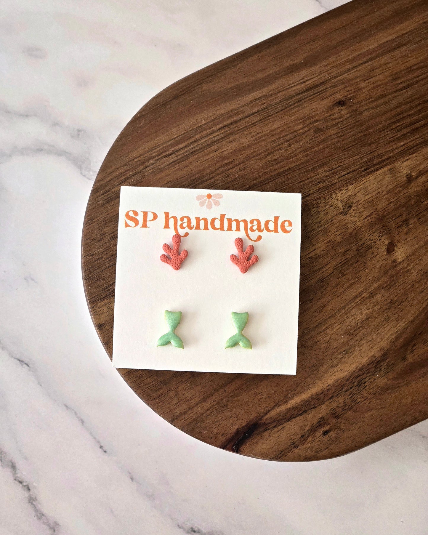 Under the Sea Stud Packs | Polymer Clay Earrings
