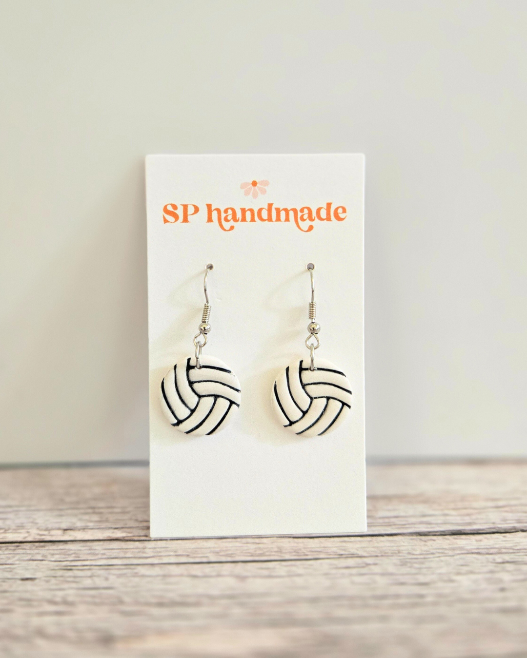 Sports Ball Dangles | Polymer Clay Earrings