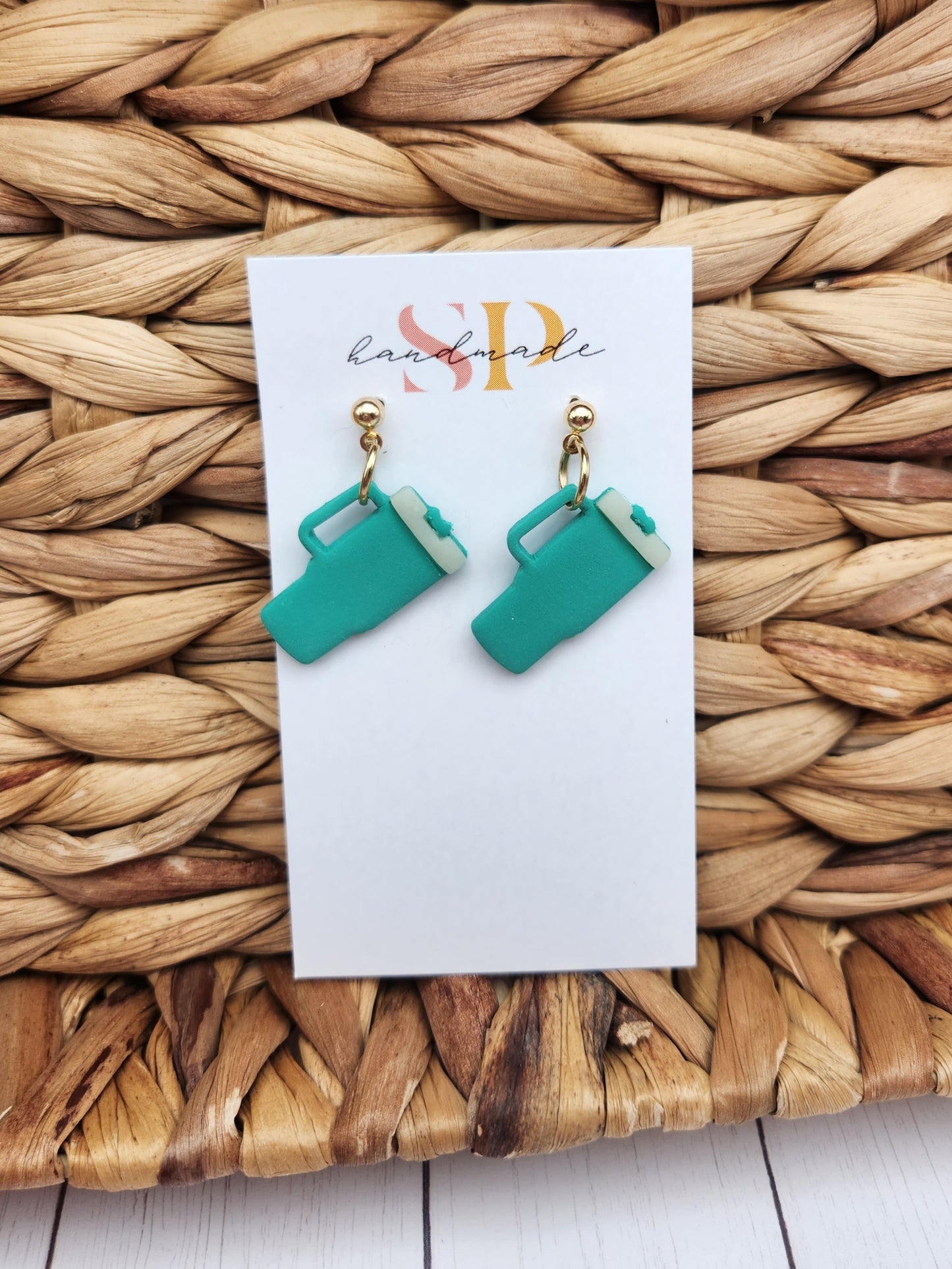 40oz Cup Earrings | Polymer Clay Earrings