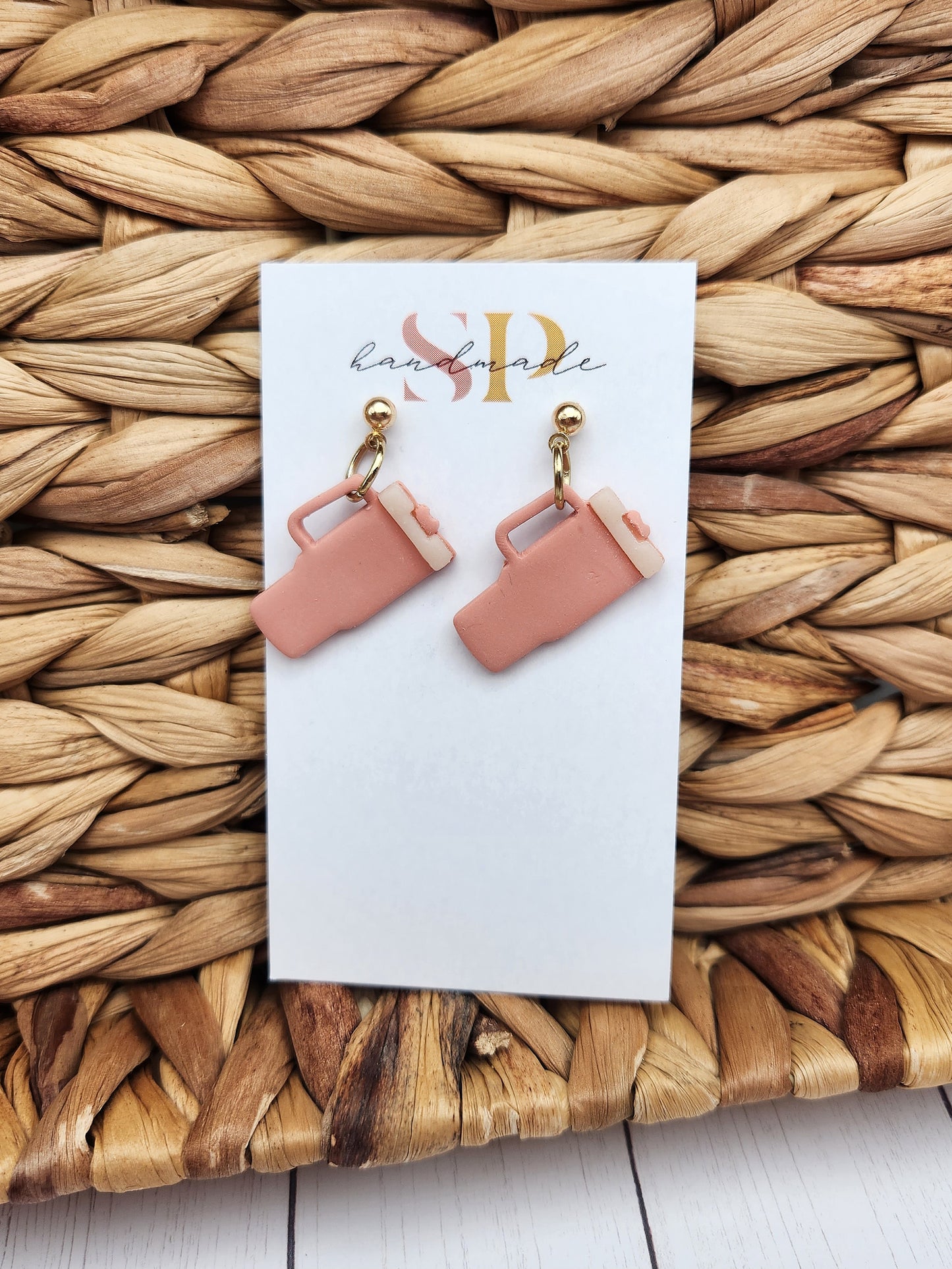 40oz Cup Earrings | Polymer Clay Earrings