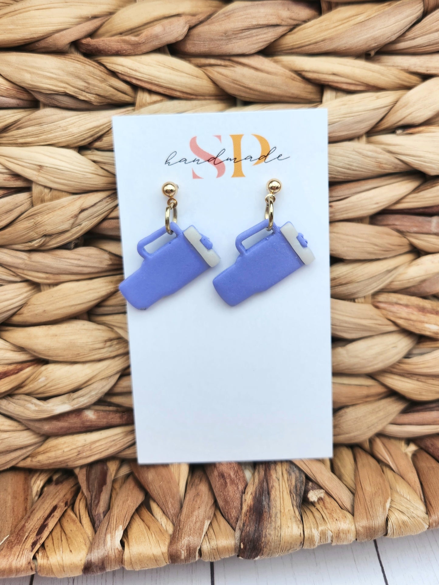 40oz Cup Earrings | Polymer Clay Earrings